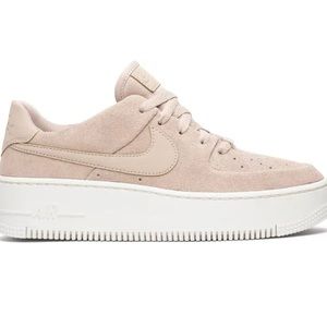 Dusty pink/beige airforce 1s!